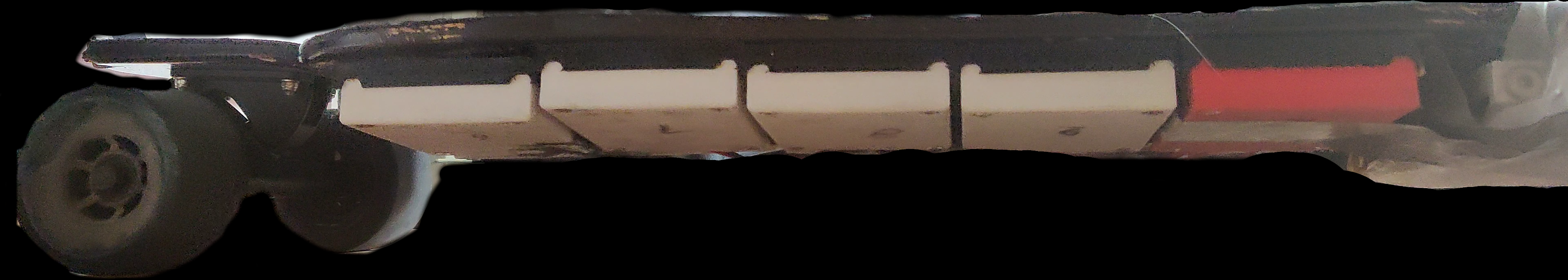 Electric long board side