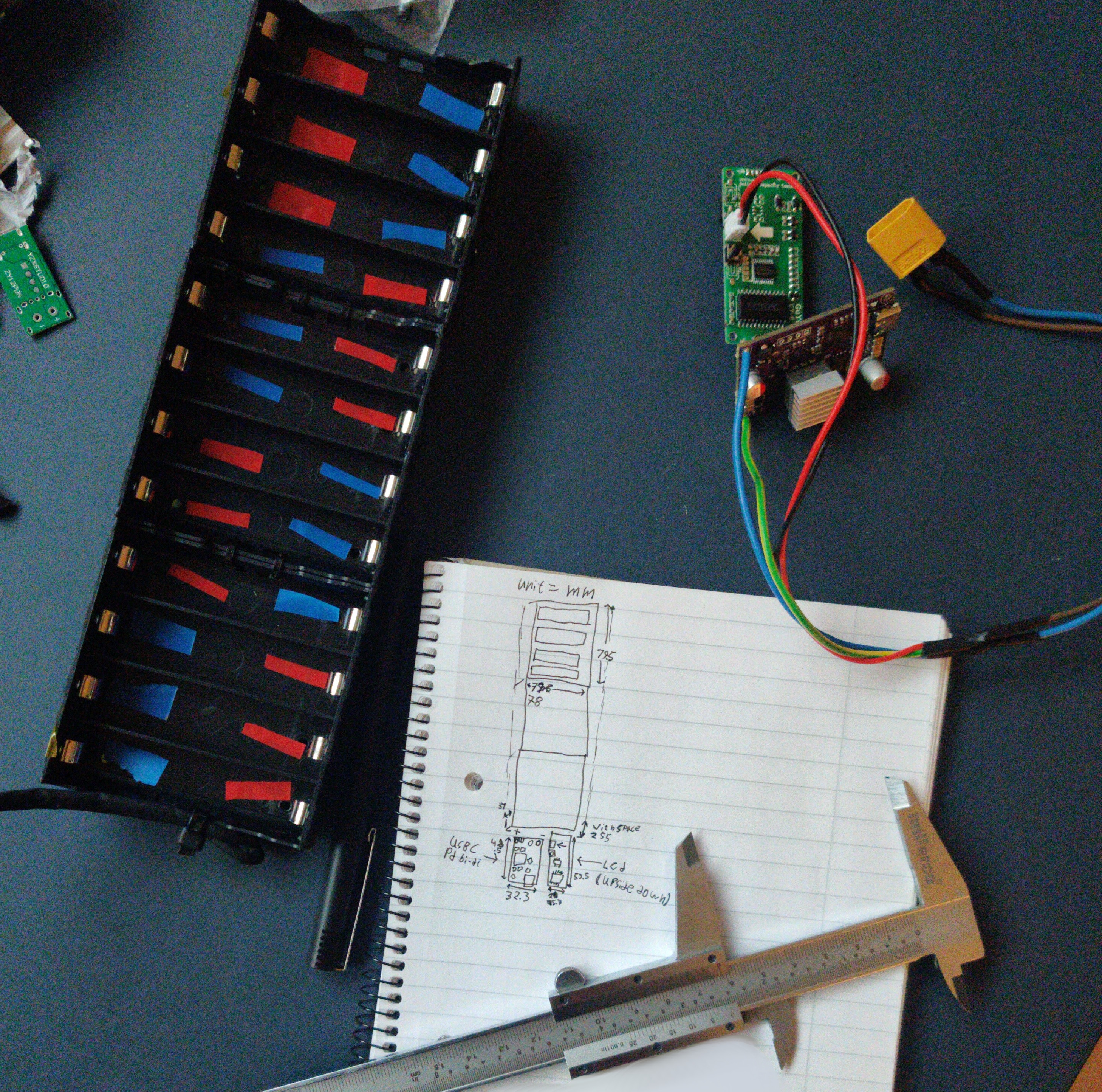 Battery pack back 2